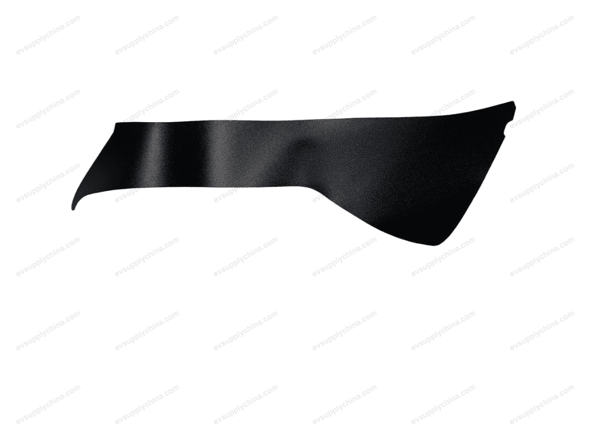 Blackout film on the left rear door C-pillar — BYD Dolphin