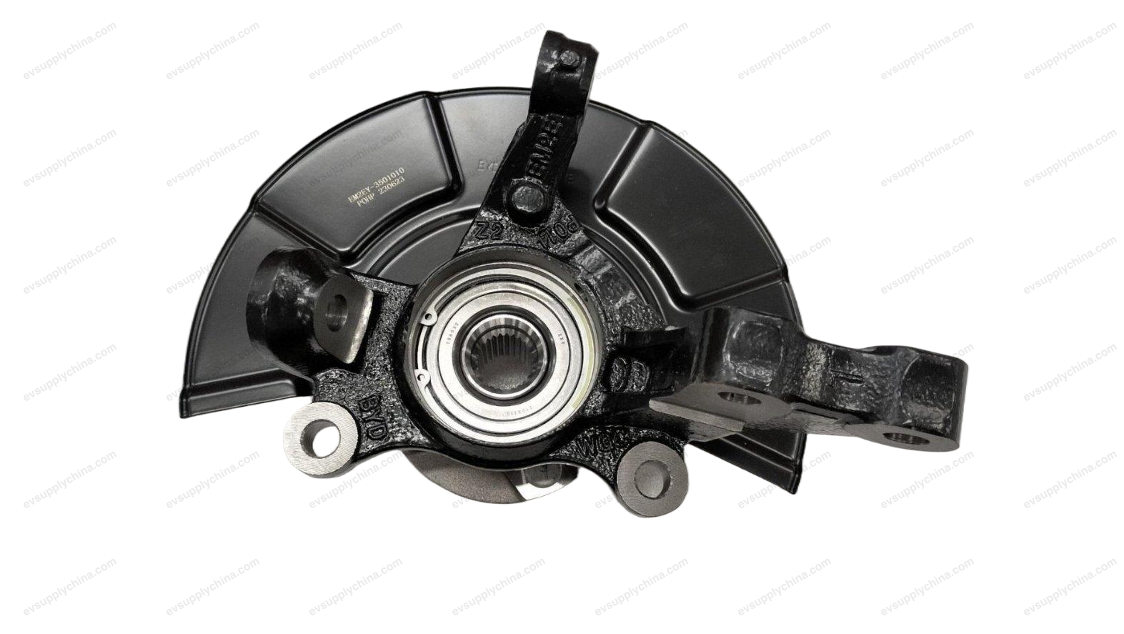 Left front steering knuckle and wheel hub assembly - after-sales package — BYD Dolphin