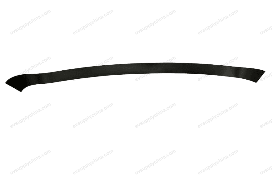 Blackout film on the left front door and window frame — Denza D9