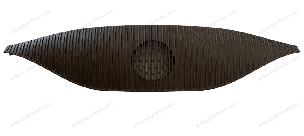 Center speaker grille assembly - Chocolate — Denza D9