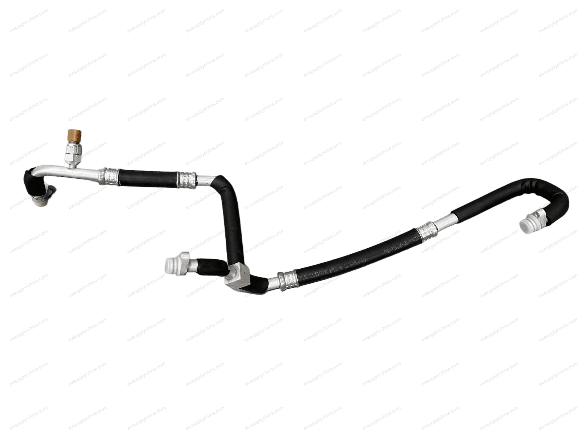 Compressor suction pipe and refrigerant rigid pipe assembly — Denza D9