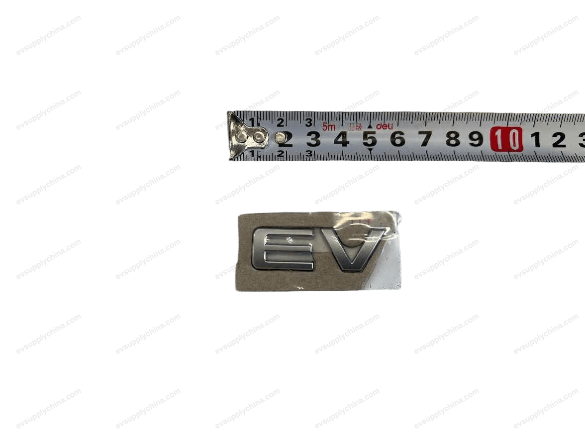 EV logo assembly — Denza D9