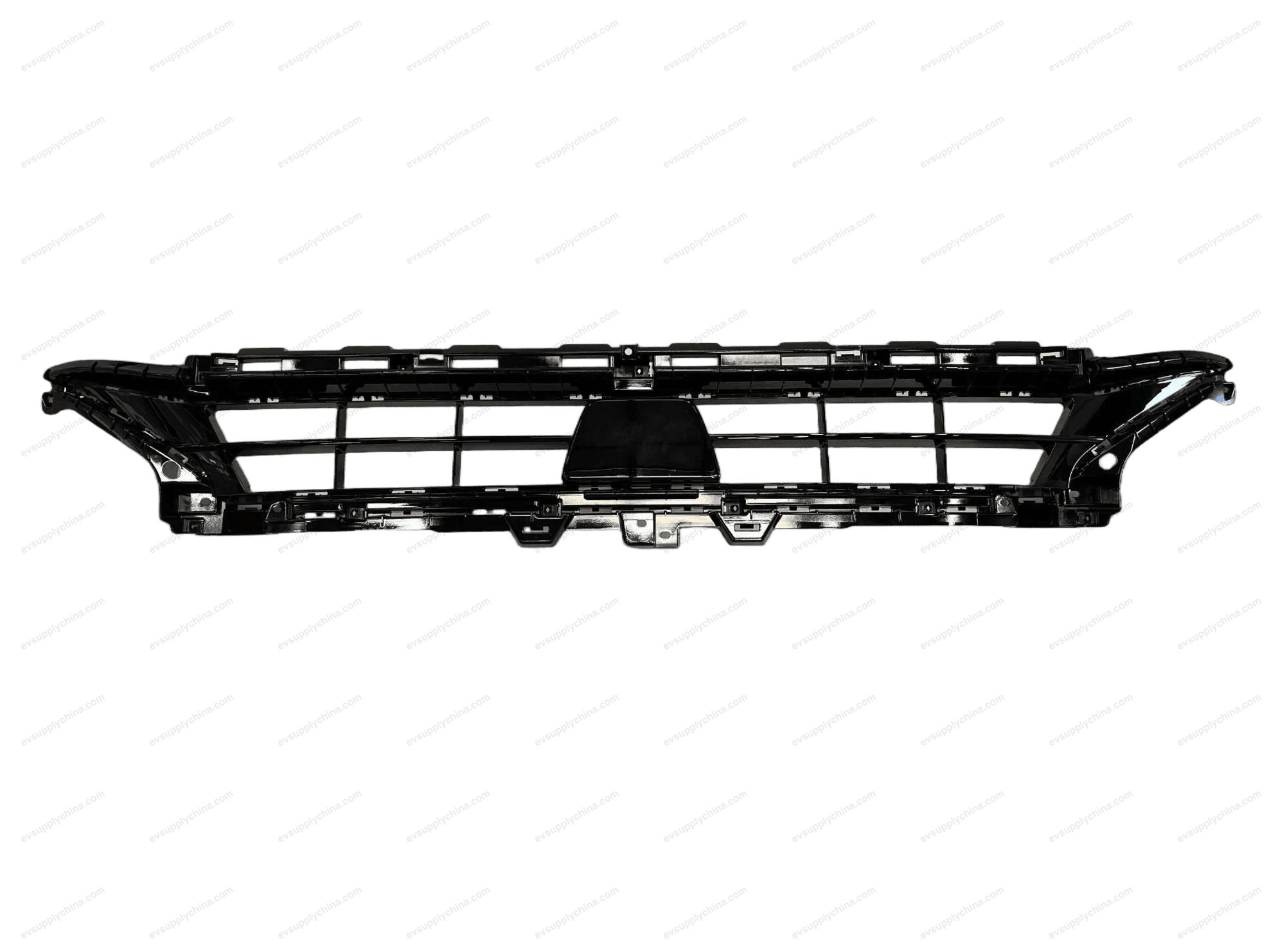 Front bumper lower air intake grille - high gloss black — Denza D9