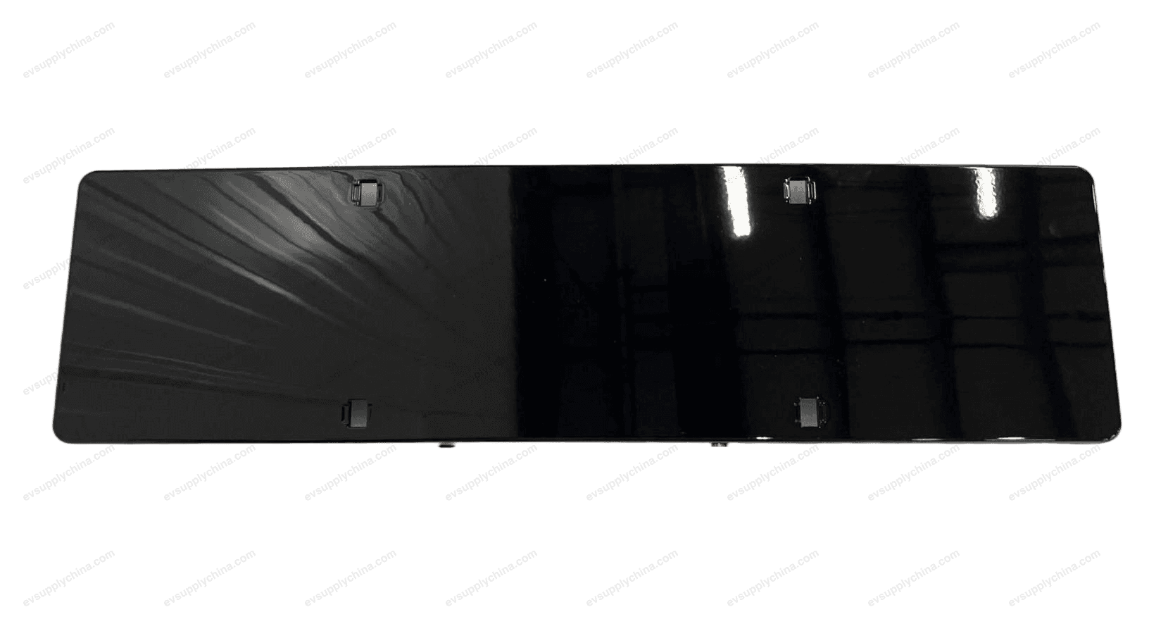 Front license plate base - High gloss black — Denza D9