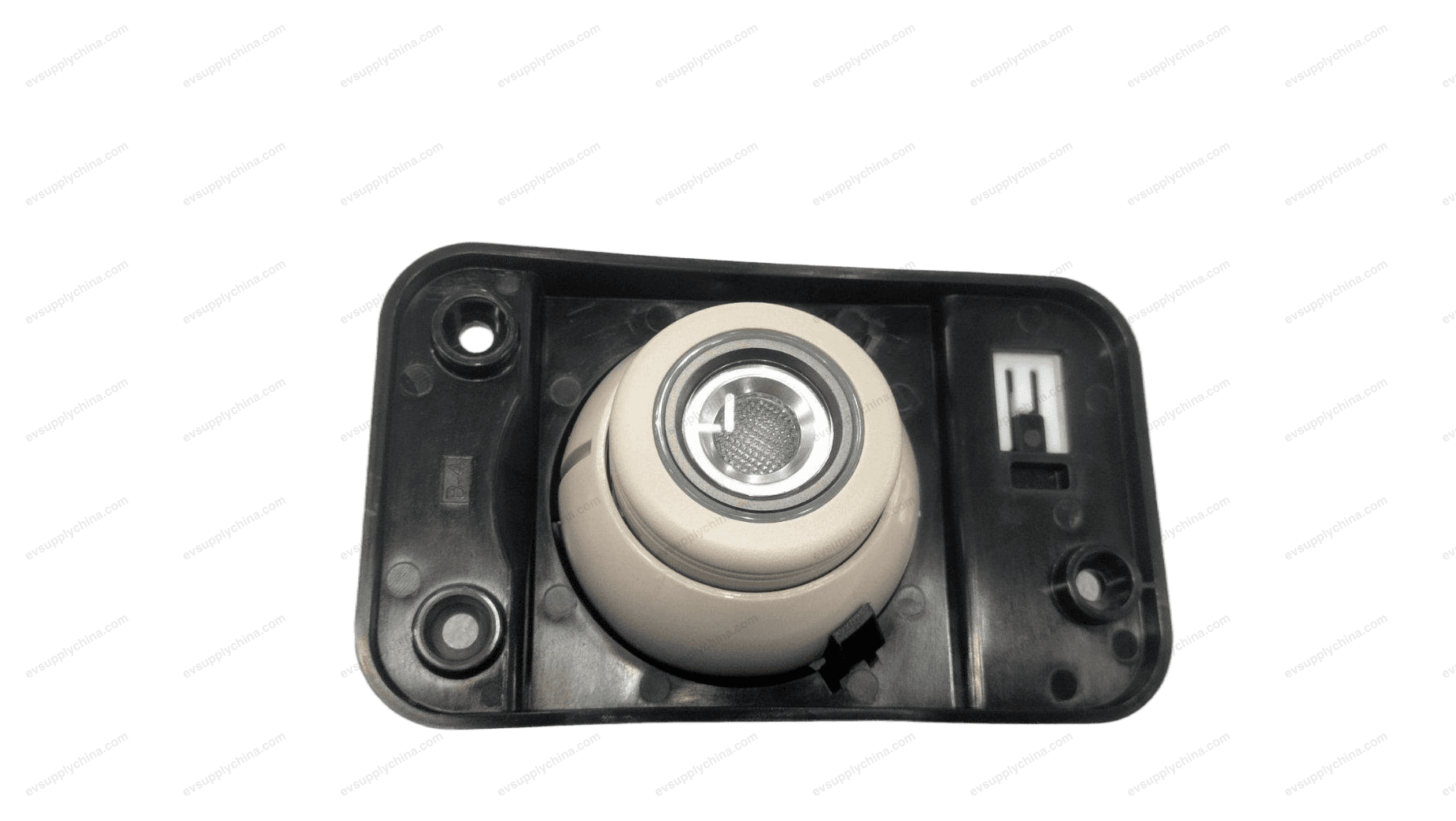 Left center interior light assembly - sandblasted matte gold plating — Denza D9