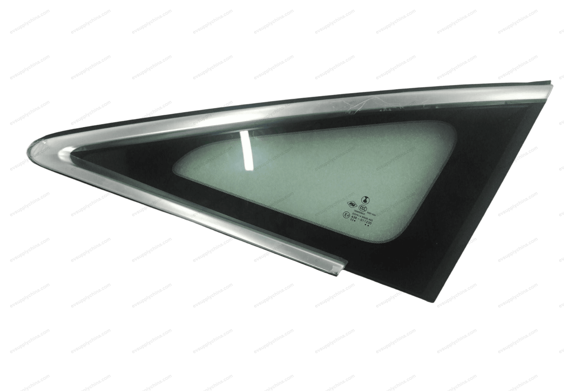 Left front corner window glass assembly — Denza D9