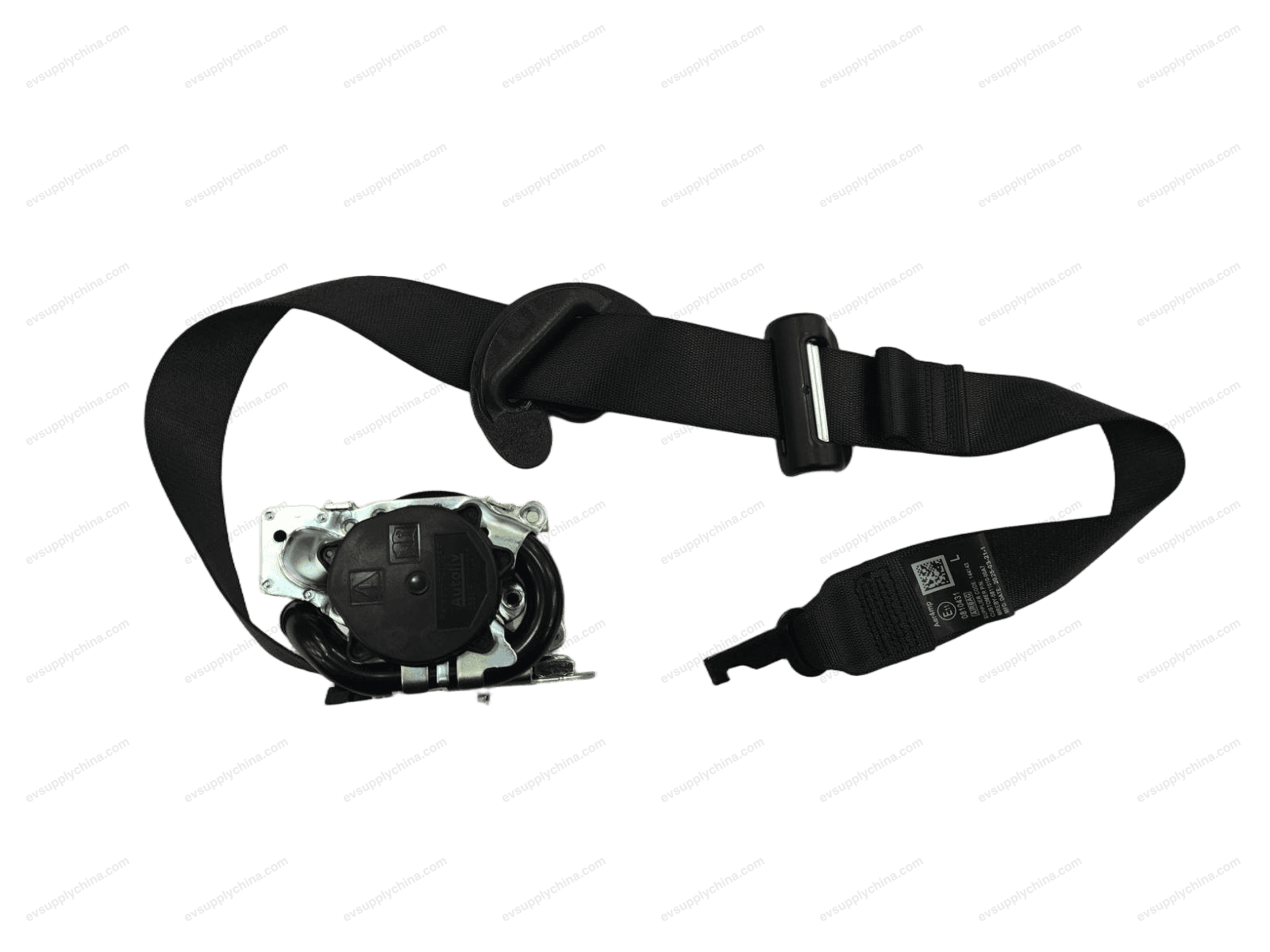 Left front seatbelt assembly - Deep Black 5 — Denza D9