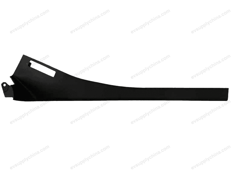 Left guide rail decorative panel assembly - Deep Black 5 — Denza D9