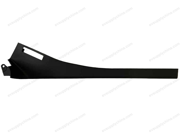 Left guide rail decorative panel assembly - Deep Black 5 — Denza D9