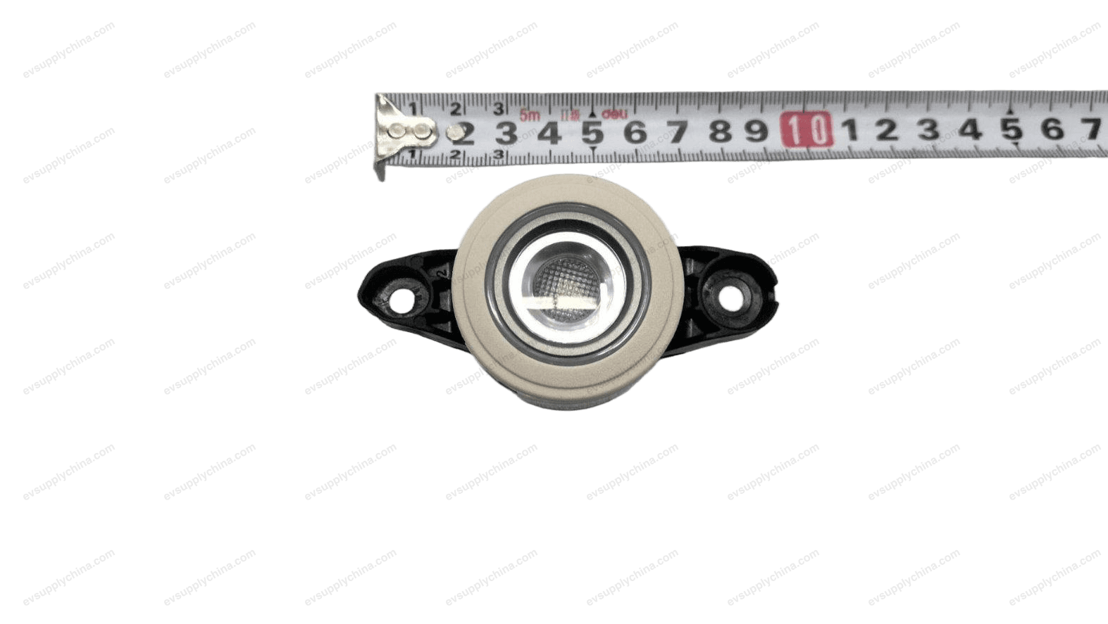 Left rear interior light assembly - matte gold plating — Denza D9