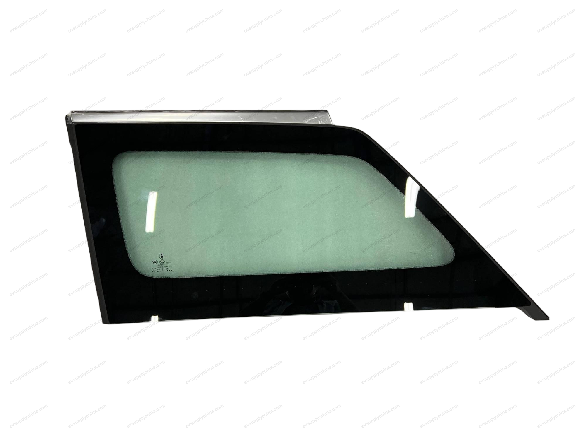 Left rear side glass assembly — Denza D9