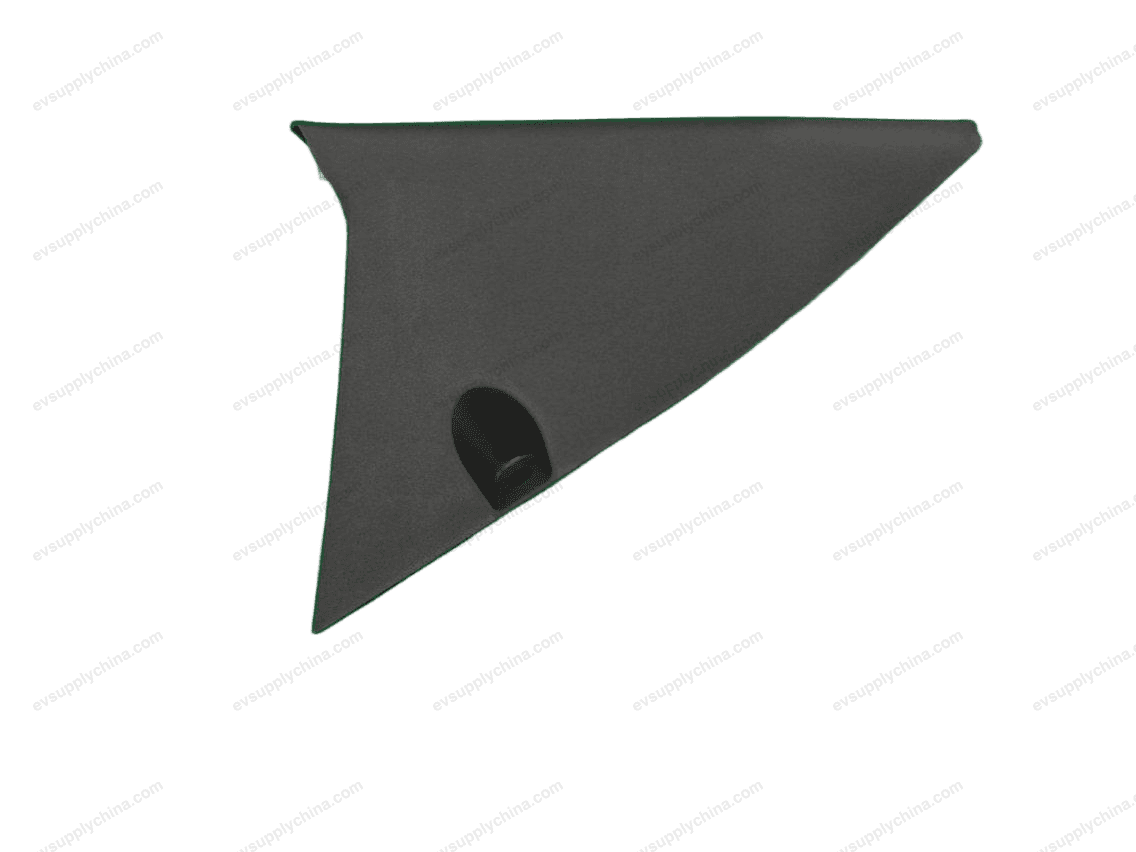 Right A-pillar lower guard plate assembly - Black Chocolate — Denza D9