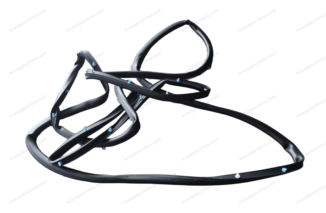 Right front door weatherstripping — Denza D9