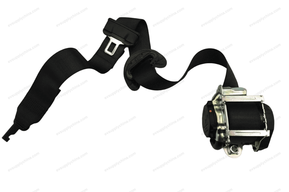 Right front seatbelt assembly - Deep Black 5 — Denza D9