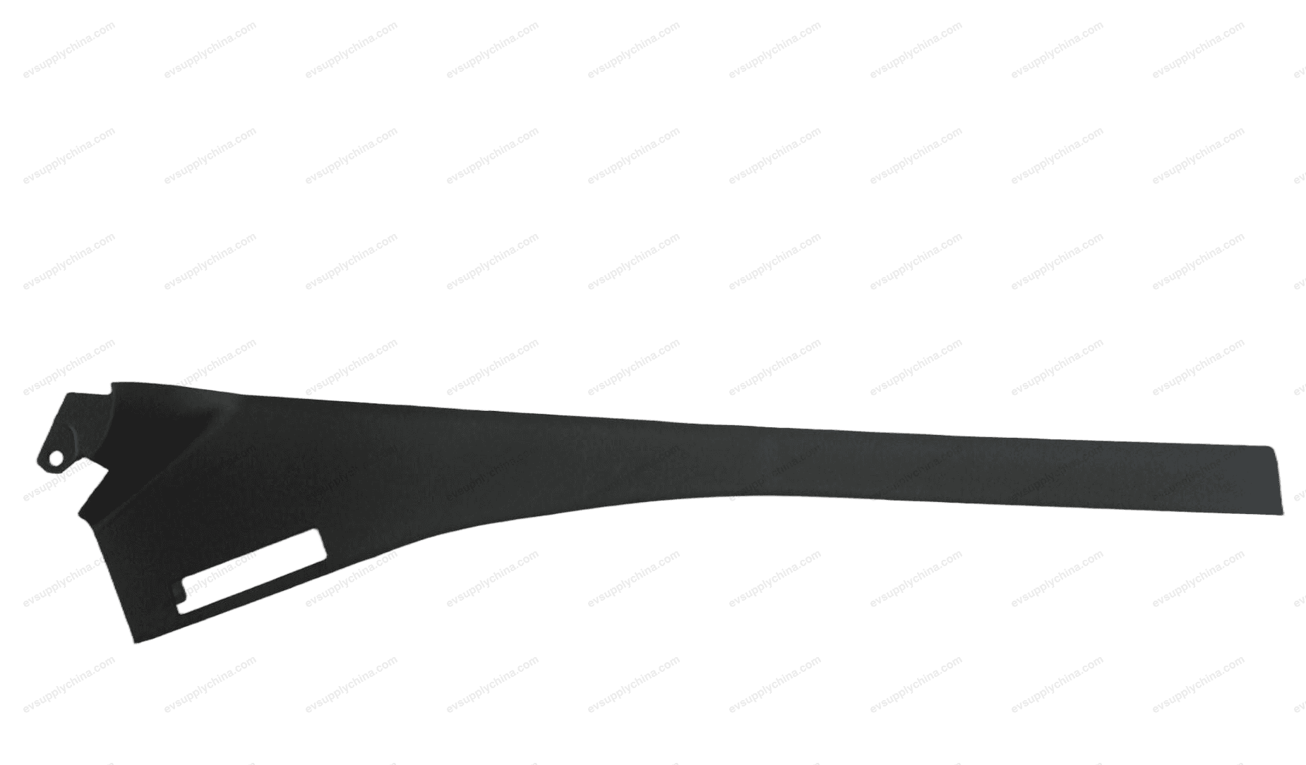 Right guide rail decorative panel assembly - Deep Black 5 — Denza D9