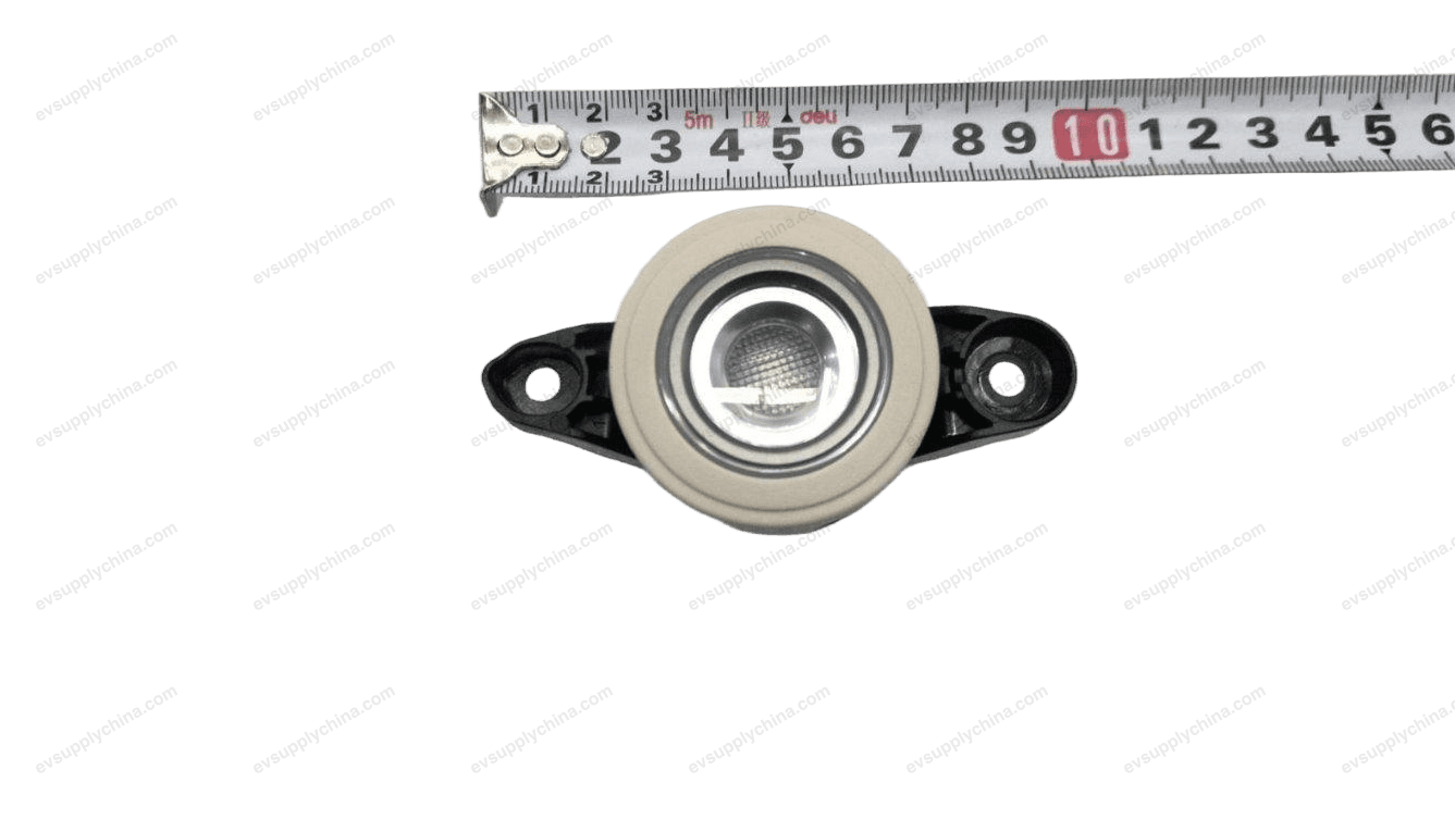 Right rear interior light assembly - matte gold plating — Denza D9