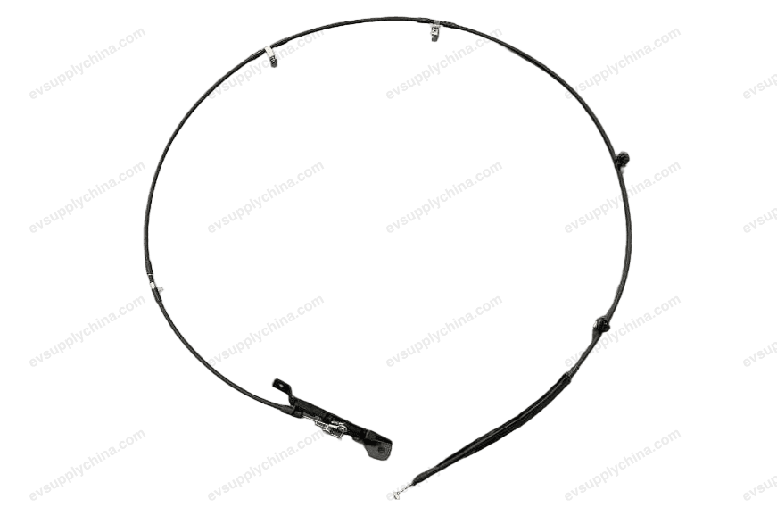 Right sliding door cover interlock mechanism assembly — Denza D9