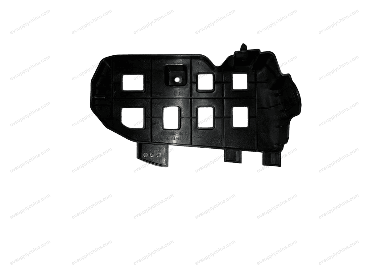 Rear bumper lower right support bracket assembly