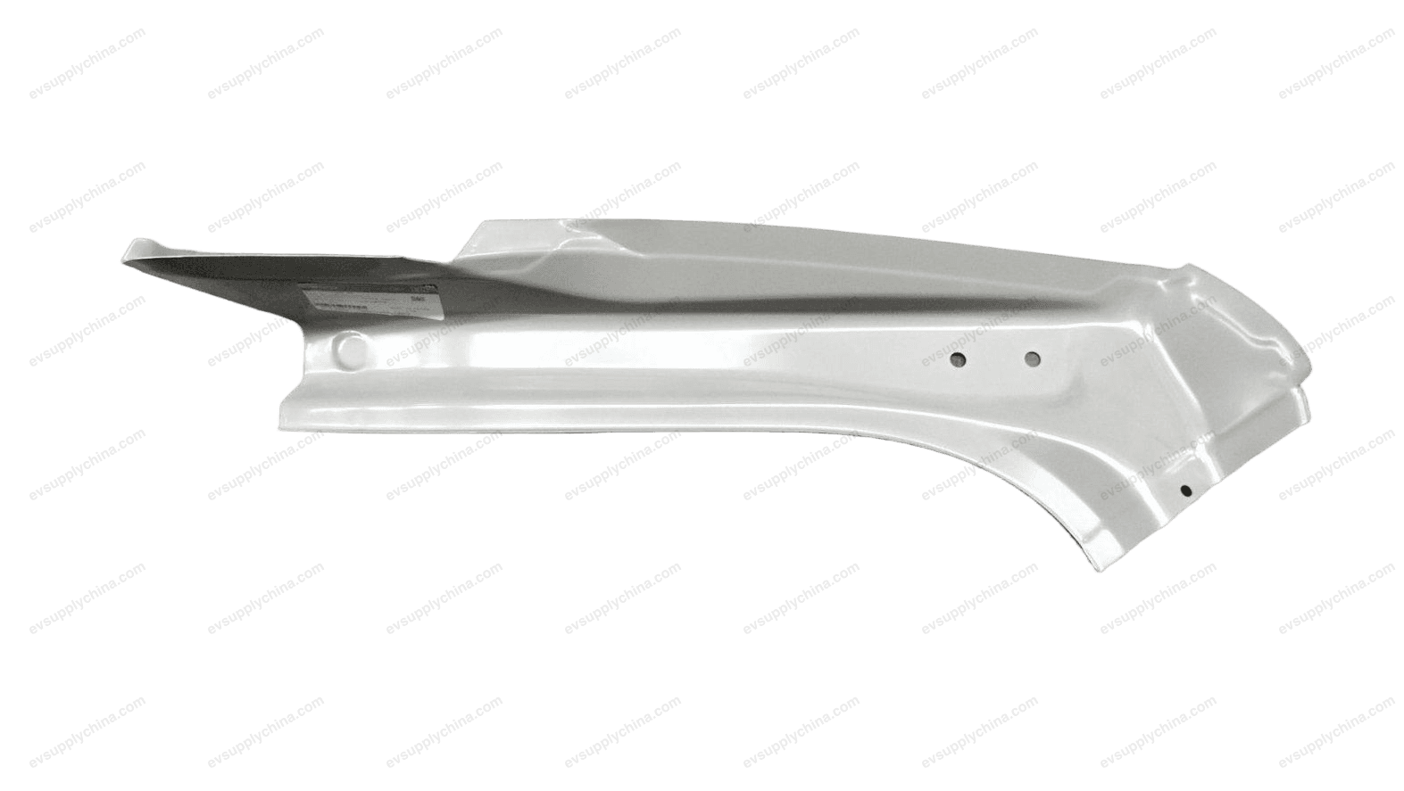 Left rear gutter outer panel