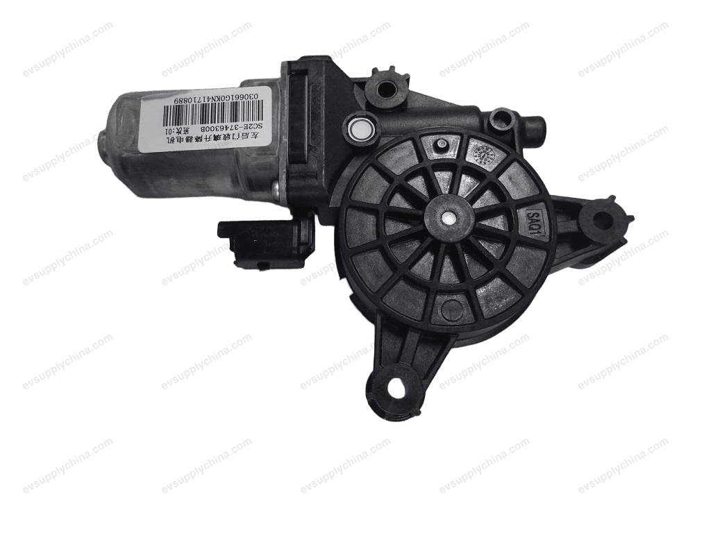 Left rear door window regulator motor