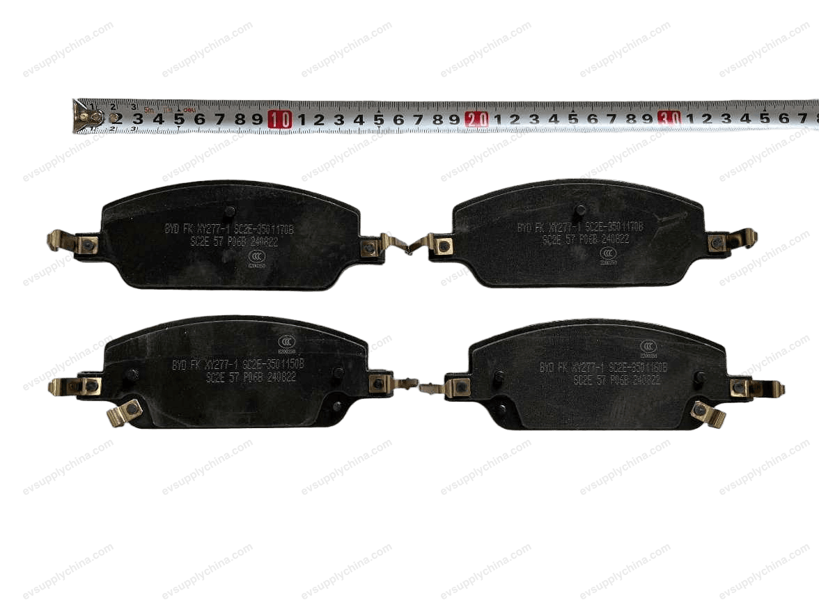 Front brake pad assembly