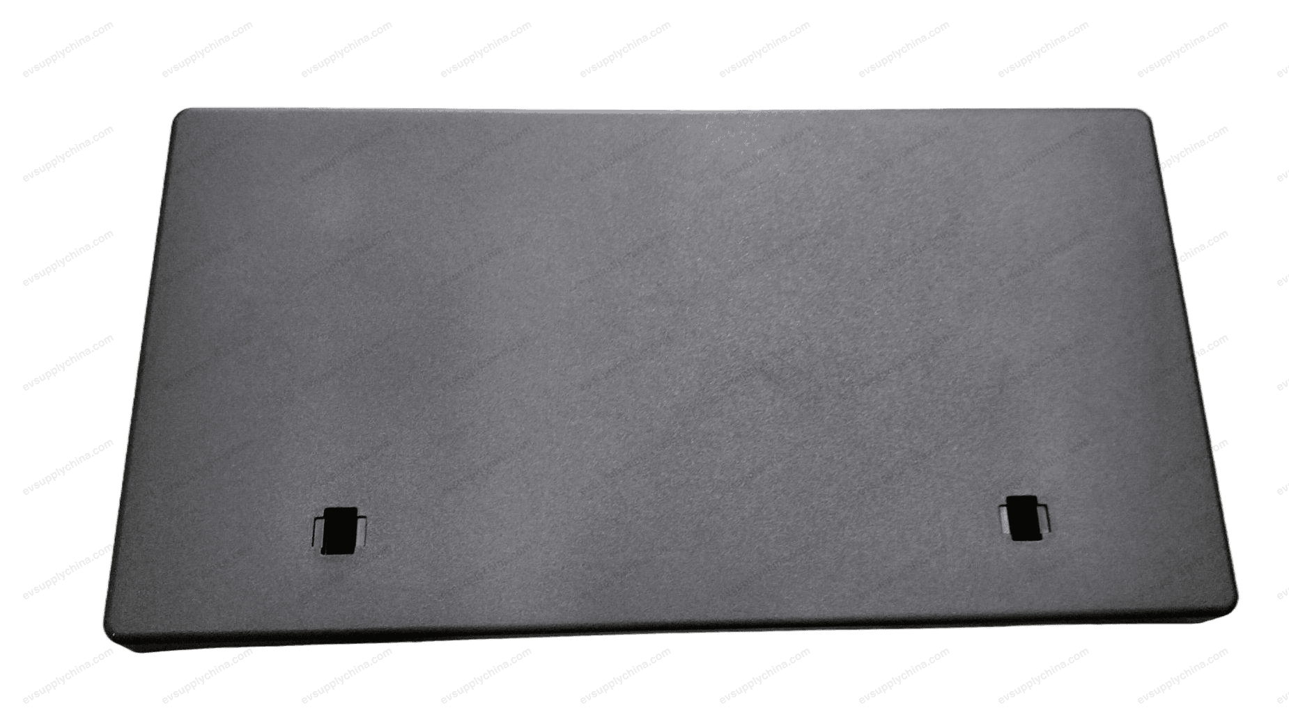 Rear bumper license plate