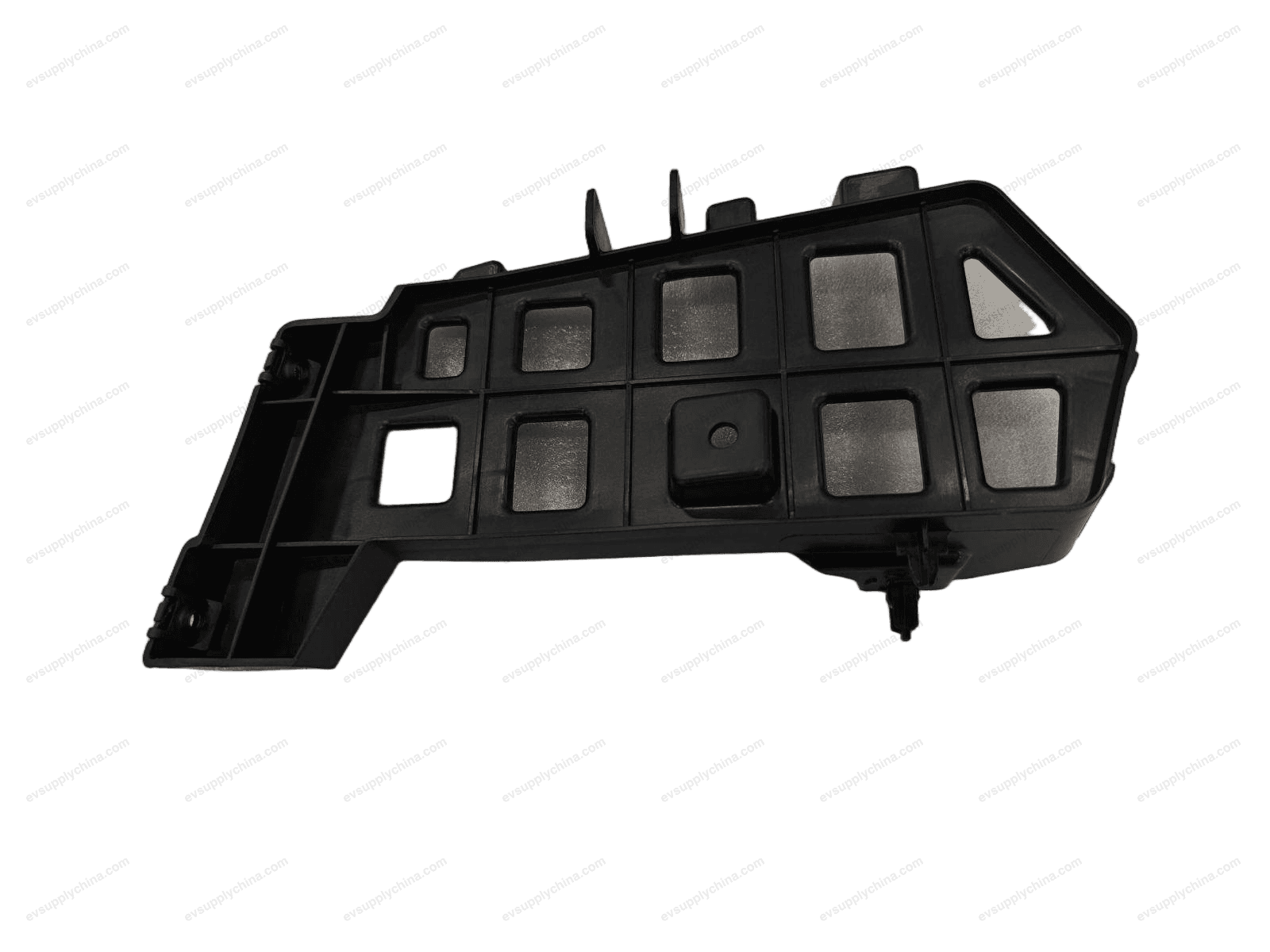 Rear bumper lower right support bracket assembly