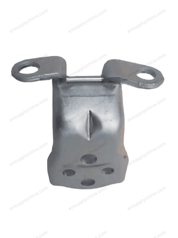 Left front door upper hinge assembly