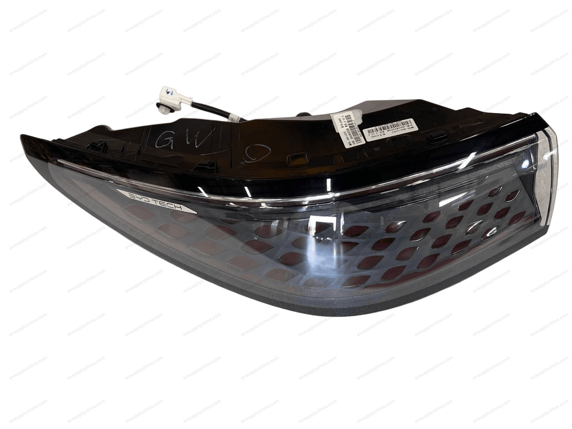 Left rear combination lamp assembly