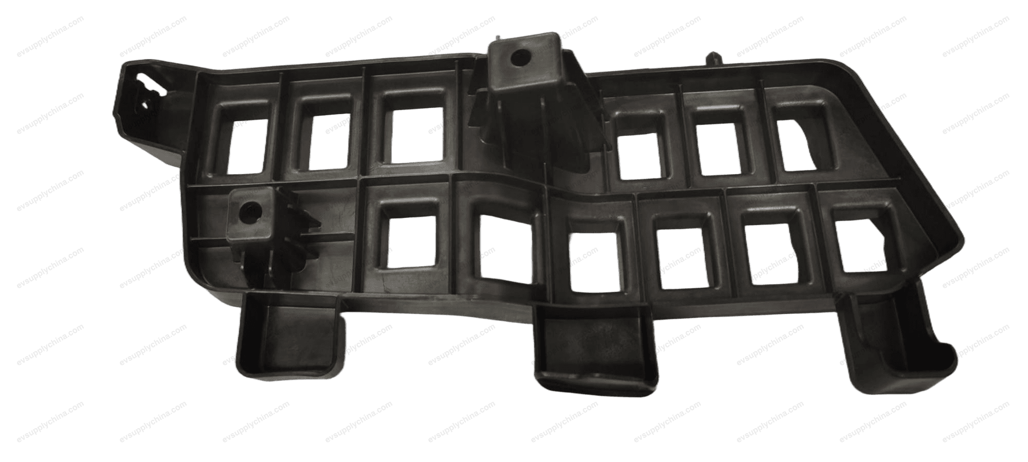 Rear bumper left lower support bracket assembly