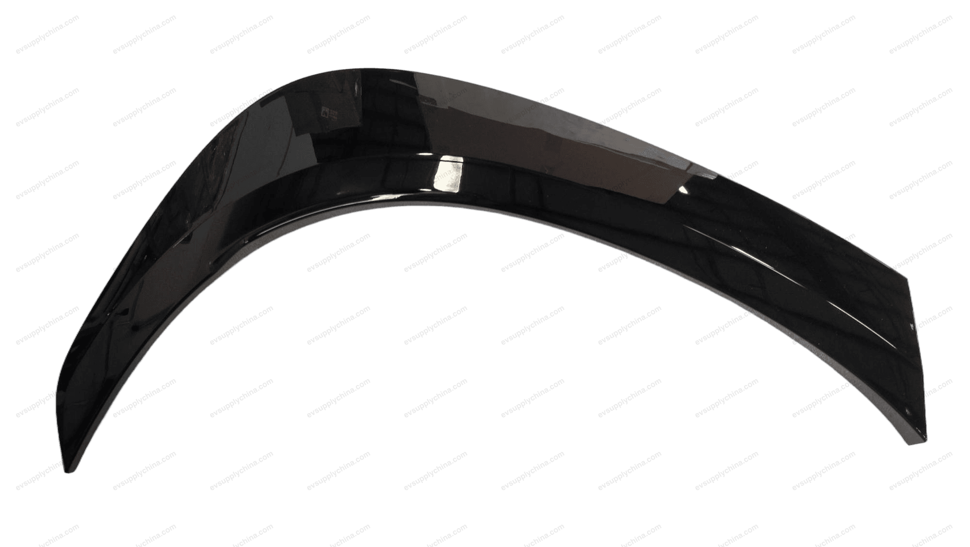 Right rear wheel eyebrow decorative panel assembly