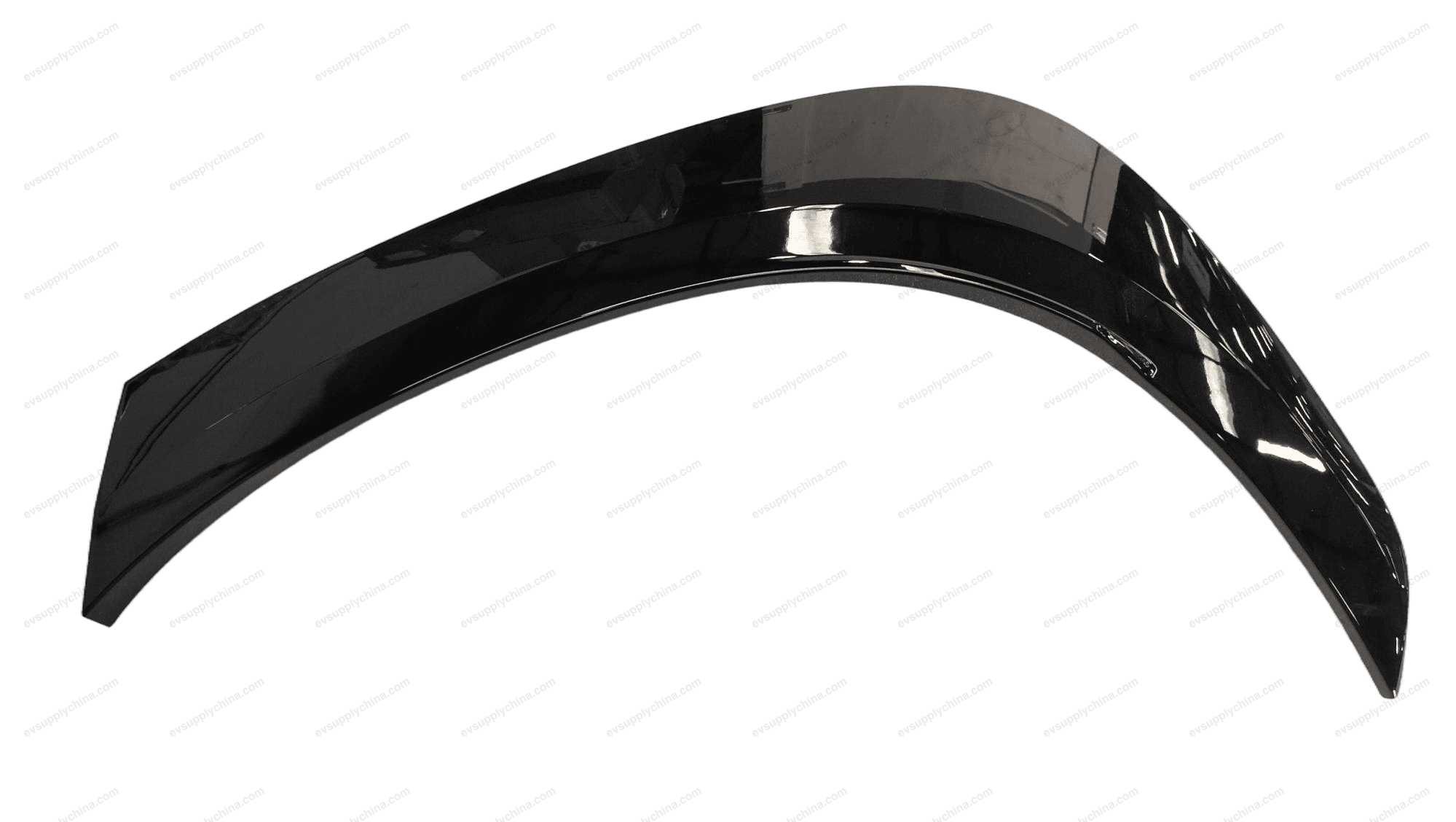 Left rear wheel eyebrow decorative panel assembly