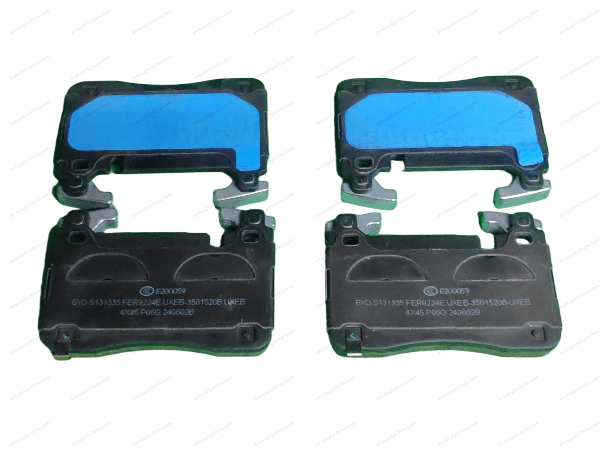 Front brake pad with mechanical alarm - after-sales package