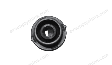 Radiator lower suspension bushing assembly