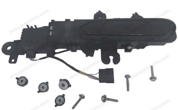 Left rear door outer handle assembly