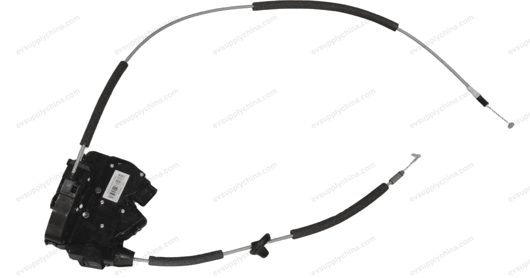 Right rear door lock body assembly