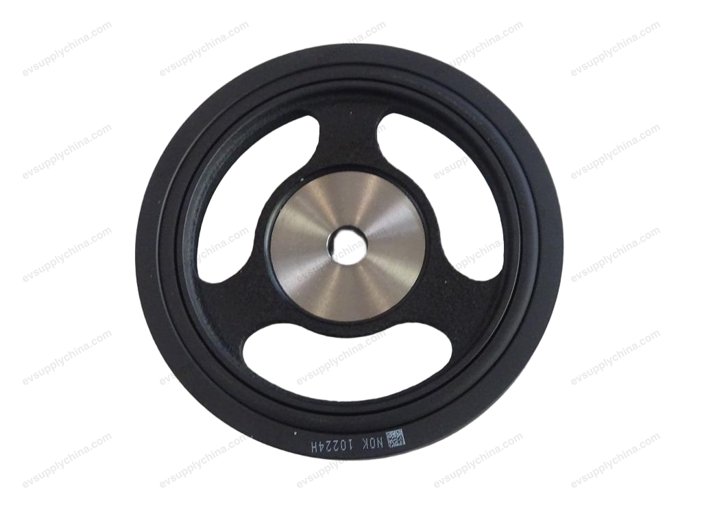 Crankshaft damper wheel