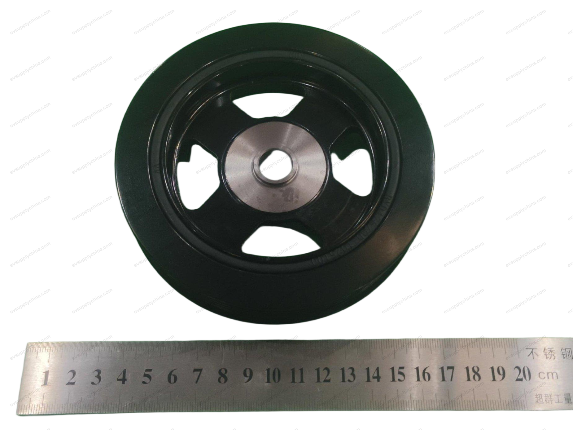 Crankshaft vibration damping pulley — BYD Han DM-i