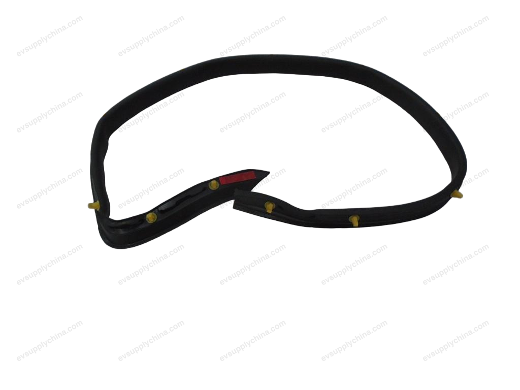 Left rear door C-pillar seam — BYD Han DM-i