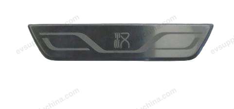 Left rear door sill plate assembly