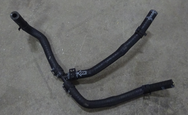 Battery thermal management exhaust pipe — BYD Qin EV