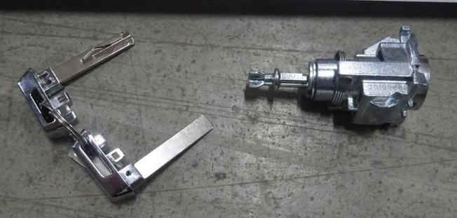 Front door lock cylinder — BYD Qin EV