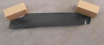 Left rear door pillar black film — BYD Qin EV