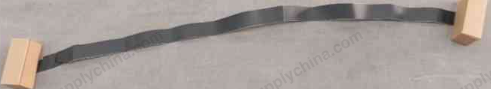 Left rear door upper window frame black film — BYD Qin EV