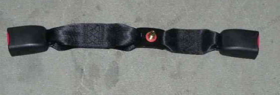 Rear center seat belt buckle — BYD Qin EV