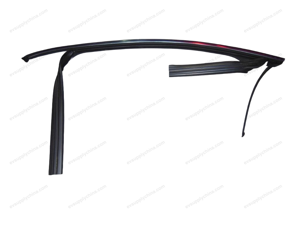 Left front door glass groove — BYD Qin Plus EV (Gen 2)