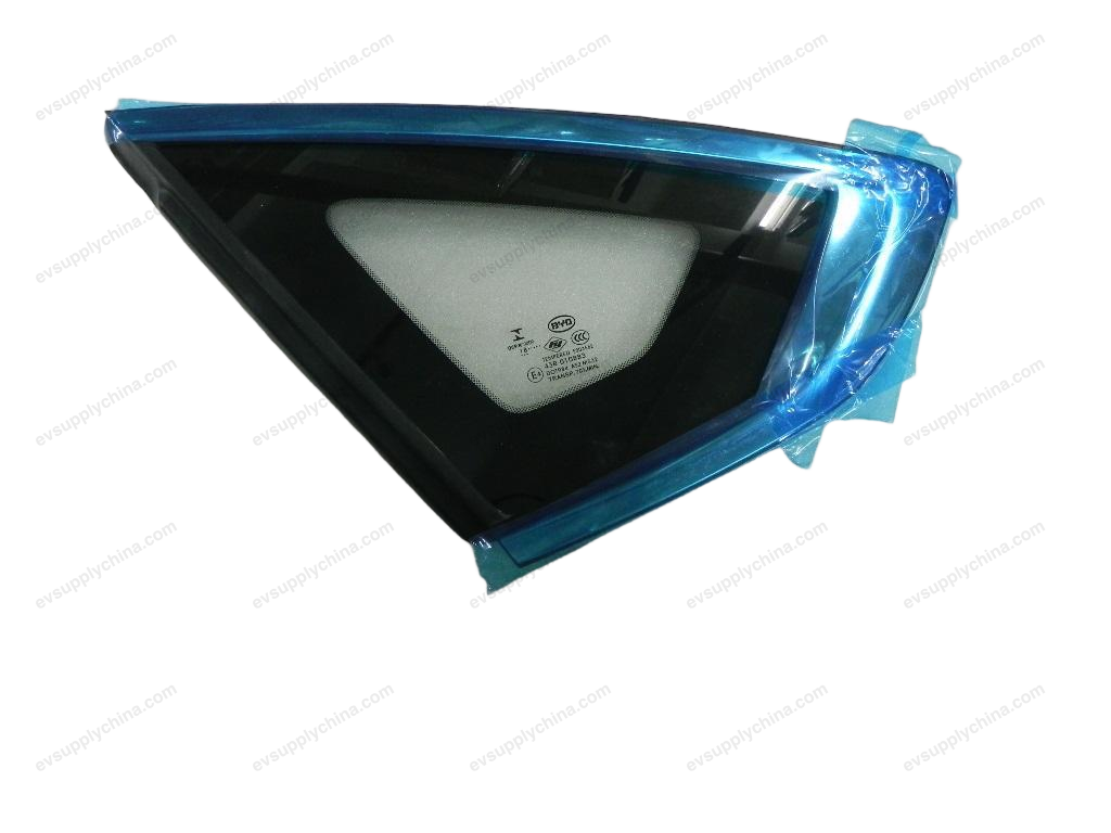 Left rear side glass assembly — BYD Qin Plus EV (Gen 2)