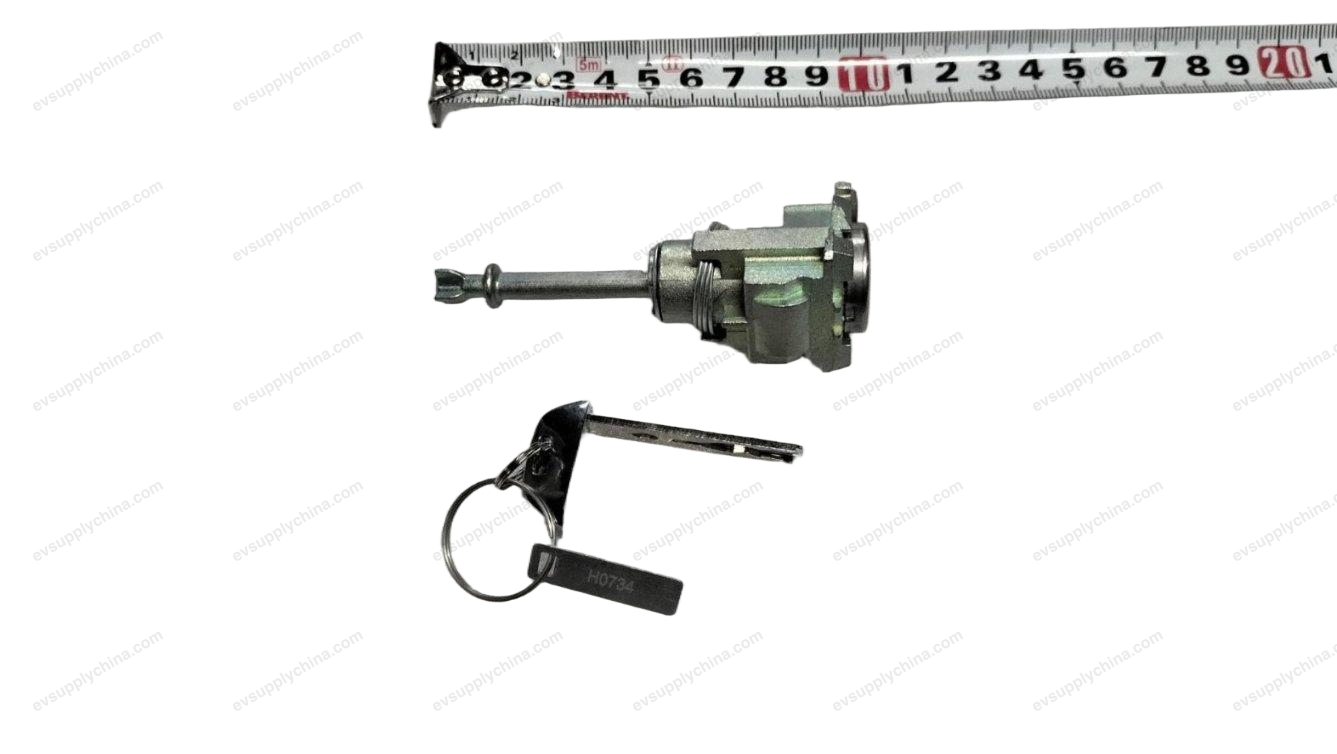 Vehicle lock cylinder key assembly — BYD Qin Plus EV (Gen 2)