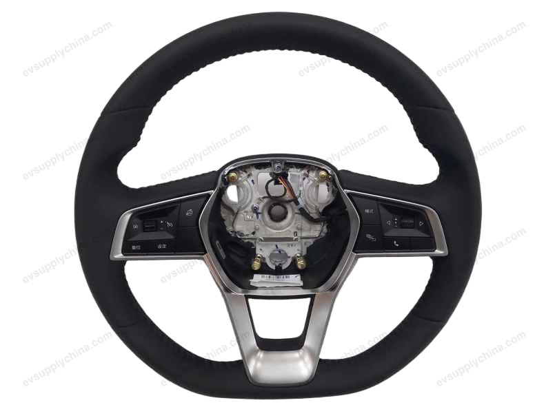 Steering wheel assembly-deep black 5 — BYD Qin Plus EV