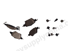 Rear brake pad assembly - after-sales package — BYD Seagull